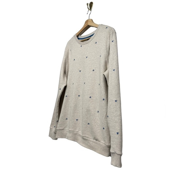 KULTIVATE Sweater Sw Triangle Light Gray XL - Picture 6 of 11